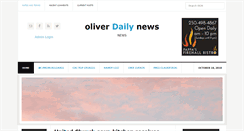 Desktop Screenshot of oliverdailynews.com